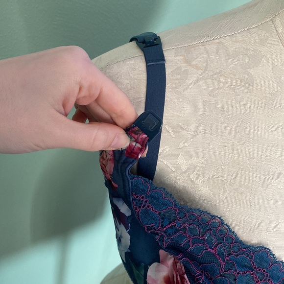 Royce Florence Teal Nursing Bra - Picture 6 of 10